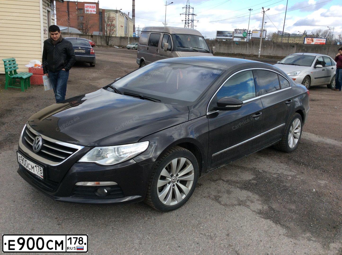 Фото автомобиля VOLKSWAGEN PASSAT, 2008 — госномер В306УК147. Цвет: ЧЕРНО-СЕРЫЙ