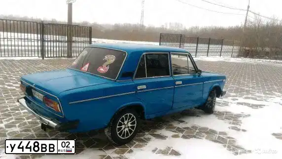 Фото автомобиля LADA 2106, 1989 — госномер У448ВВ02. Цвет: ТЕМНО-ГОЛУБОЙ