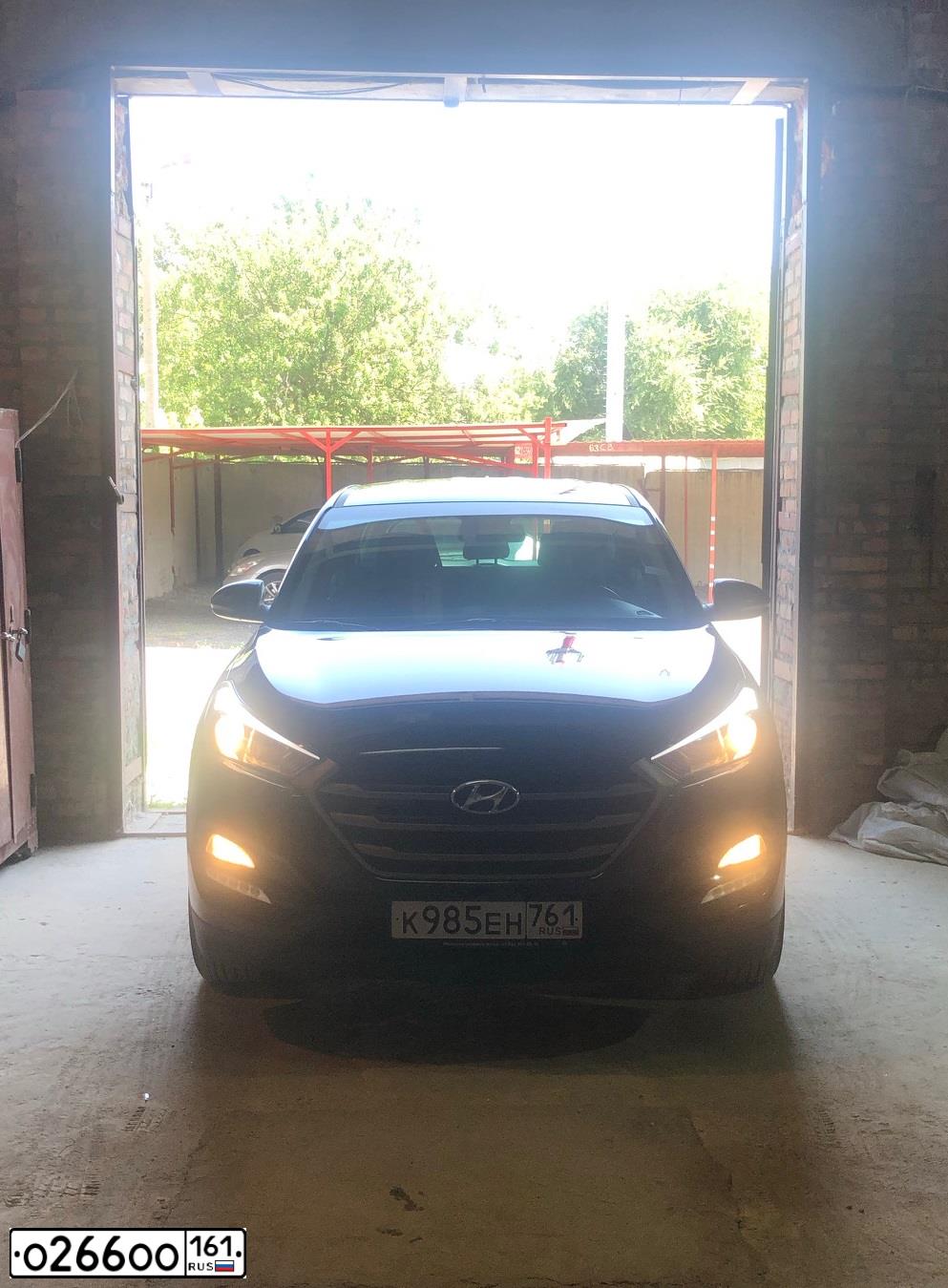 Фото автомобиля HYUNDAI TUCSON, 2016 — госномер В202АА252