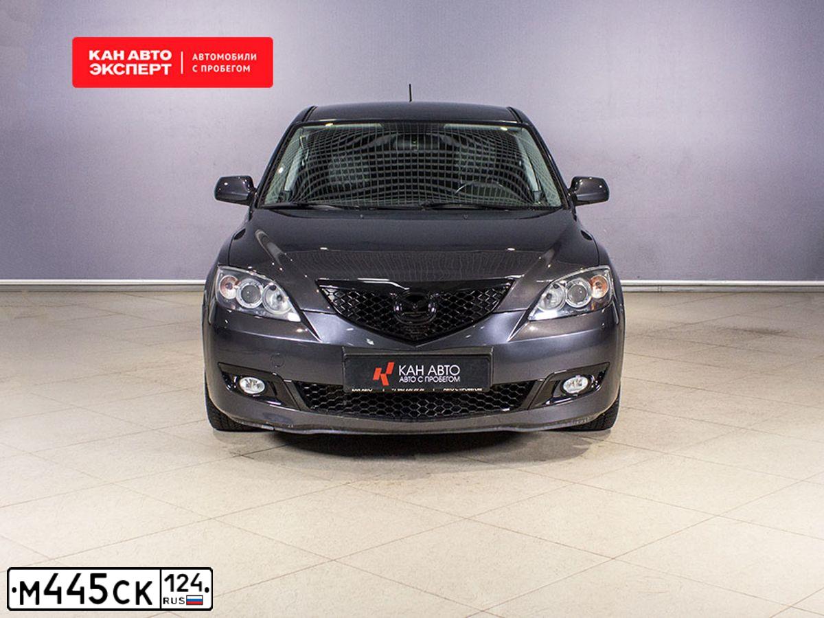 Фото автомобиля MAZDA 3, 2007 — госномер У841МО716. Цвет: ТЕМНО-СЕРЫЙ