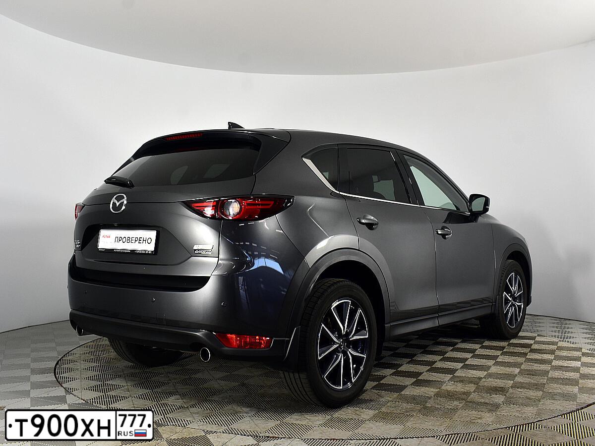 Фото автомобиля MAZDA CX-5, 2017 — госномер М950УВ198. Цвет: ТЕМНО-СЕРЫЙ