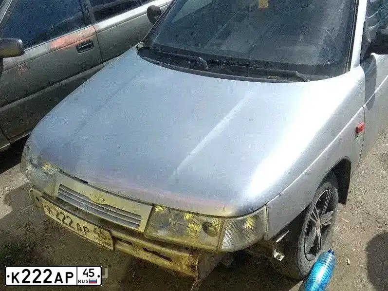 Фото автомобиля LADA 2110, 2004 — госномер К222АР45. Цвет: СВЕТЛО-СЕРЕБРИСТЫЙ МЕТАЛЛ
