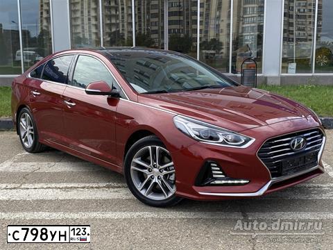 Фото автомобиля HYUNDAI SONATA, 2018 — госномер С763НМ89