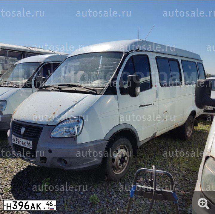 Фото автомобиля GAZ 3221 EL, 2012 — госномер Х691СН31. Цвет: Белый