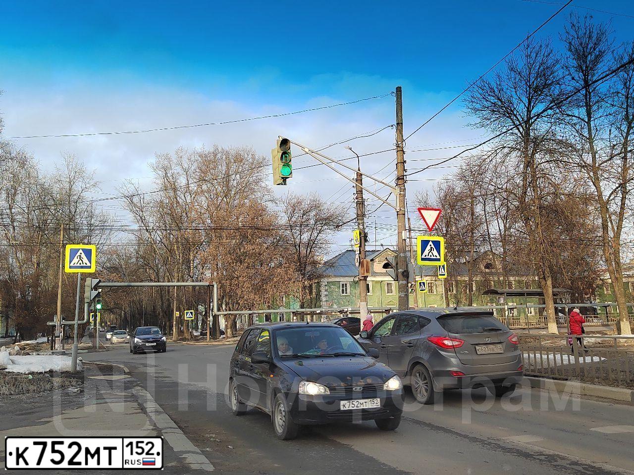 Фото автомобиля LADA KALINA, 2012 — госномер У946АА152. Цвет: ЧЕРНЫЙ