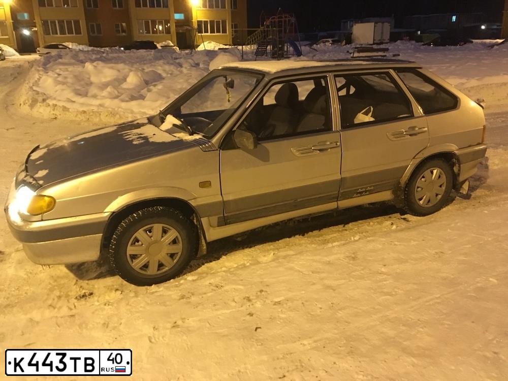 Фото автомобиля LADA 2114 SAMARA, 2007 — госномер К443ТВ40. Цвет: СВЕТЛО-СЕРЕБРИСТЫЙ МЕТАЛЛ