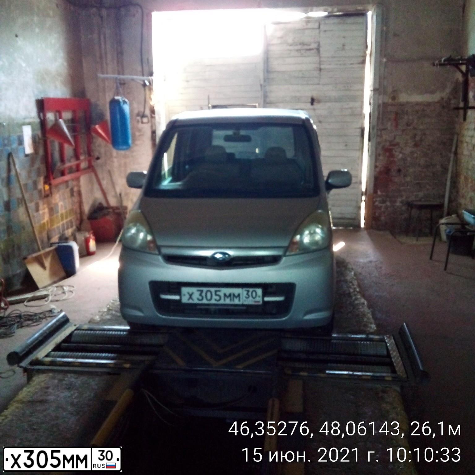 Фото автомобиля SUBARU STELLA, 2009 — госномер Х305ММ30