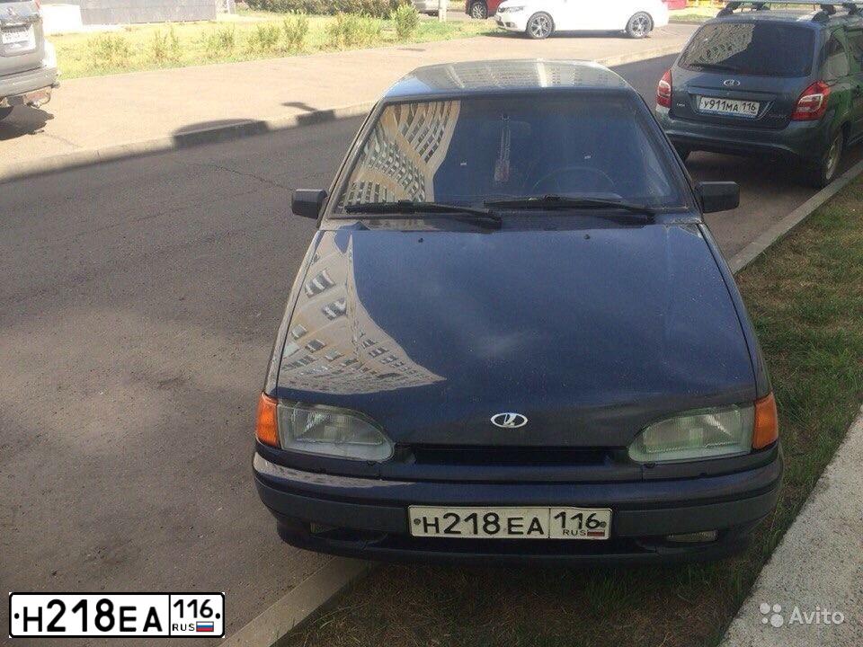 Фото автомобиля LADA 2114 SAMARA, 2006 — госномер В614НО116. Цвет: ГРАФИТОВЫЙ МЕТАЛЛИК