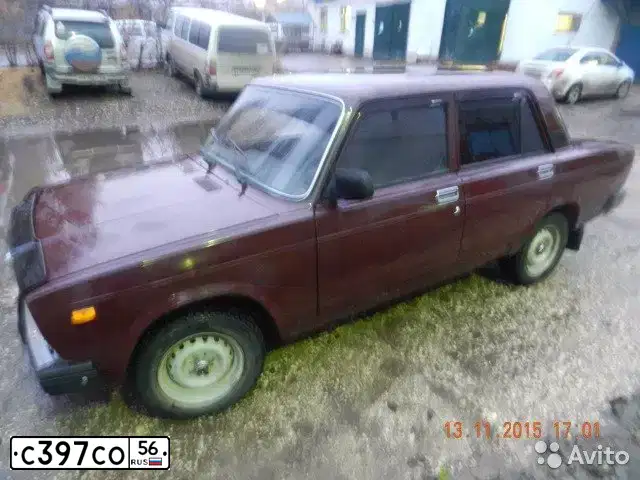 Фото автомобиля LADA 2107, 2008 — госномер К699СХ163. Цвет: ТЕМНО-ВИШНЕВЫЙ