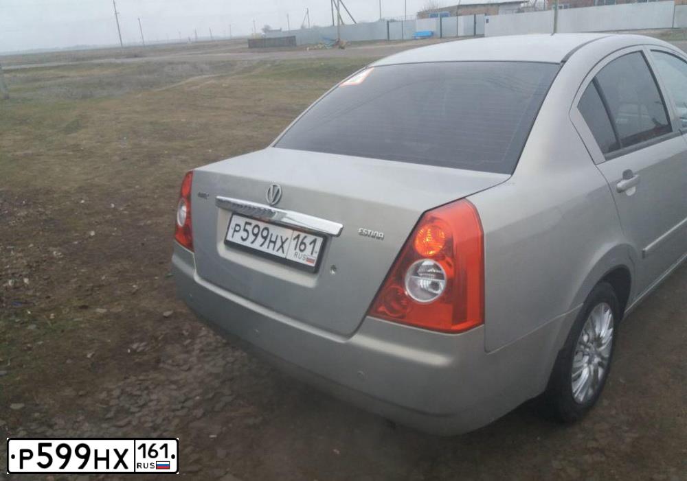 Фото автомобиля VORTEX ESTINA, 2009 — госномер Х914ТР161. Цвет: СВ.БЕЖЕВЫЙ