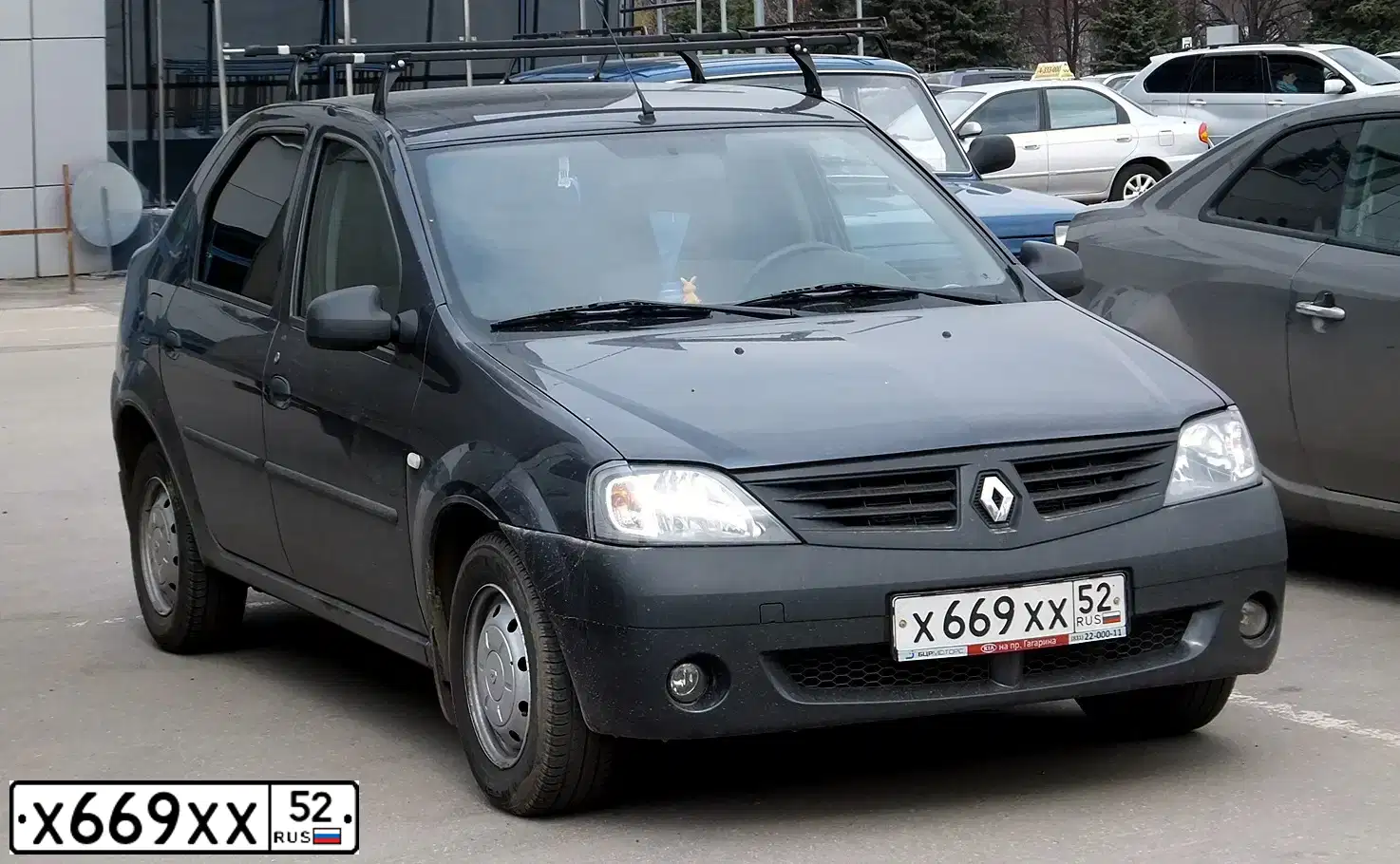 Фото автомобиля LADA 2105 LADA, 2002 — госномер К717УА152. Цвет: Белый