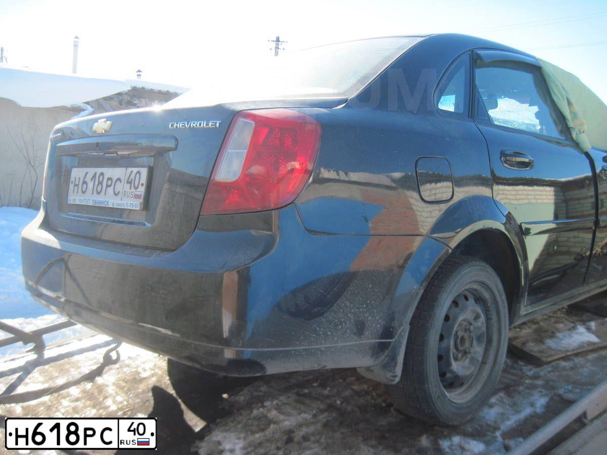 Фото автомобиля CHEVROLET LACETTI, 2011 — госномер М172ОМ40. Цвет: ЧЕРНЫЙ