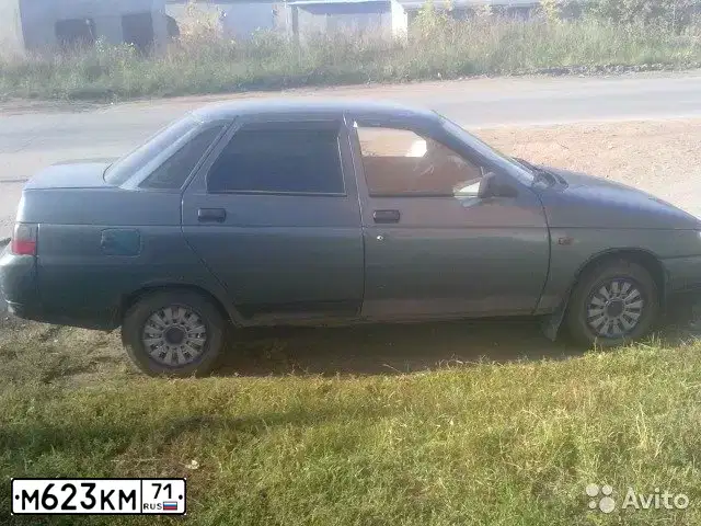 Фото автомобиля ВАЗ21102, 2000 — госномер К707ВН62. Цвет: ТЕМНЫЙ СЕРО-СИНИЙ