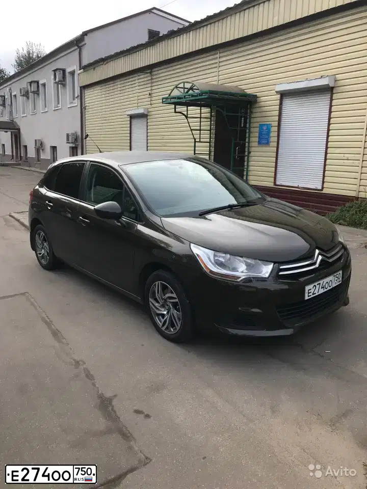 Фото автомобиля CITROEN C4, 2011 — госномер Х271ОР37