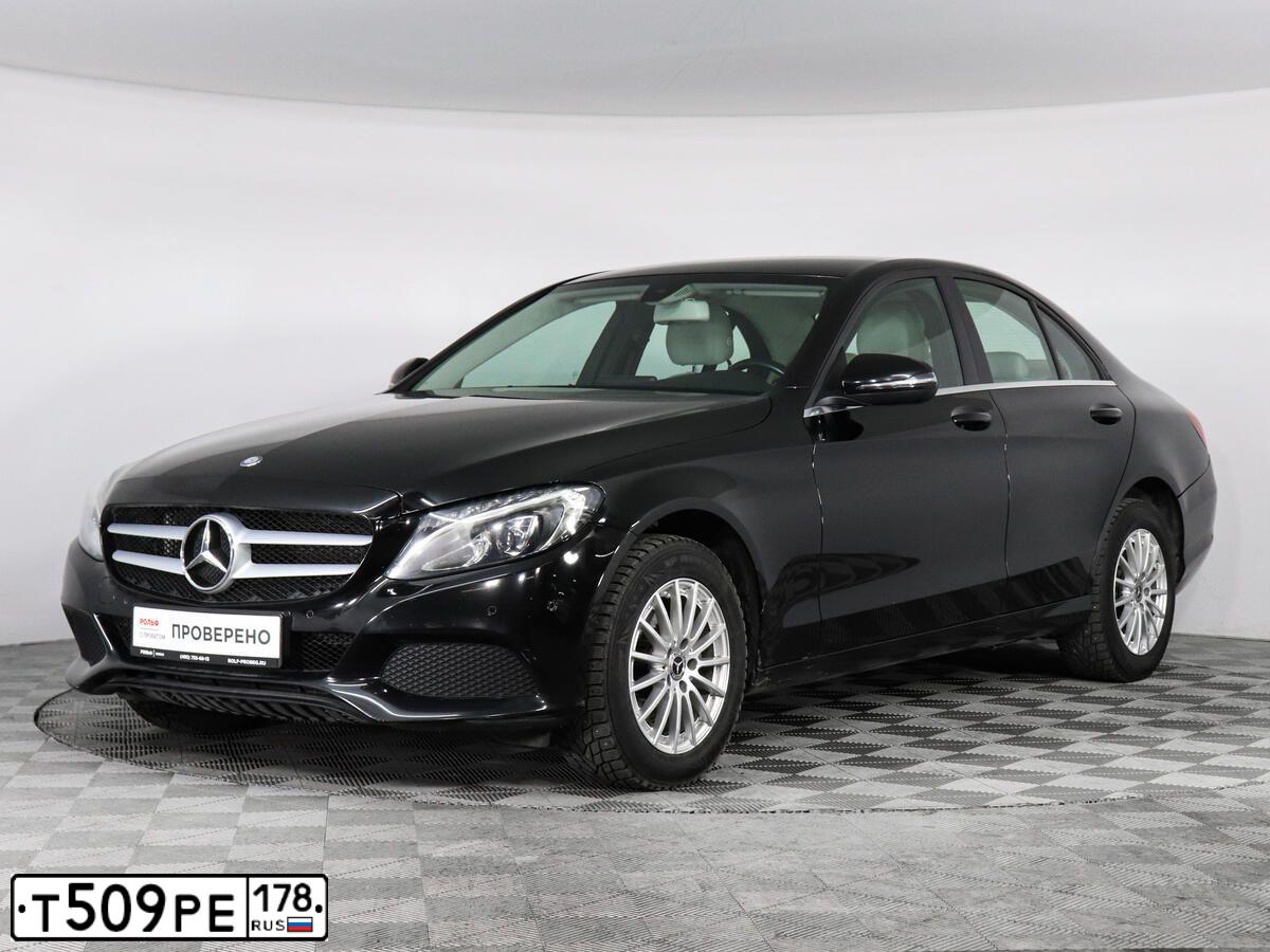 Фото автомобиля MERCEDES C-KLASSE, 2015 — госномер Х086РС763. Цвет: ЧЕРНЫЙ