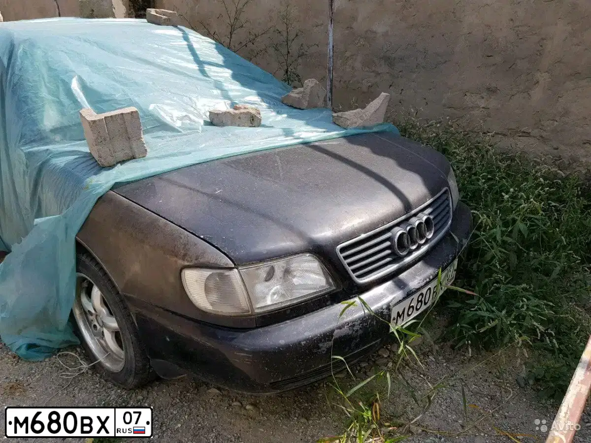 Фото автомобиля AUDI A6, 1995 — госномер К103ВК07. Цвет: ЧЕРНЫЙ