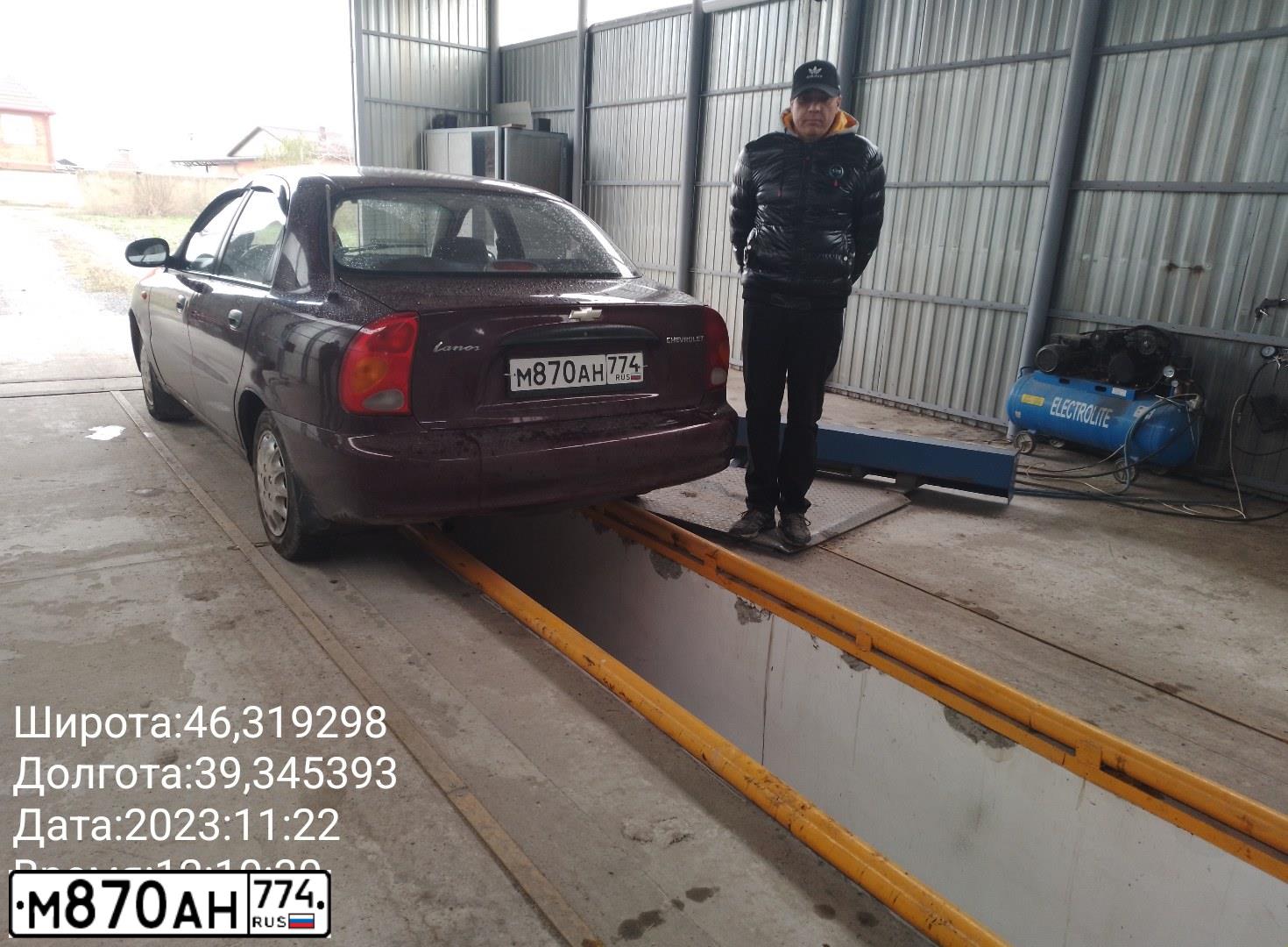 Фото автомобиля ZAZ LANOS, 2007 — госномер У967ВВ180. Цвет: ВИШНЕВЫЙ