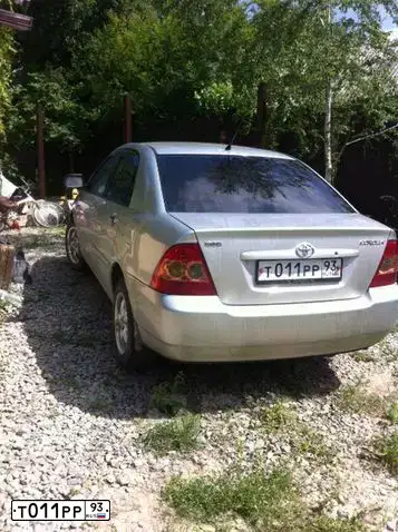 Фото автомобиля TOYOTA COROLLA, 2006 — госномер Н741АМ550