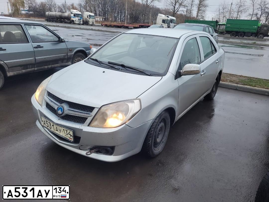 Фото автомобиля GEELY MK, 2013 — госномер С919АУ46. Цвет: СЕРЕБРО