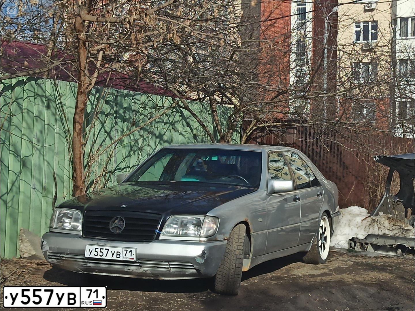 Фото автомобиля MERCEDES-BENZ S-KLASSE, 1991 — госномер А680ХМ193. Цвет: СЕРЕБРИСТЫЙ