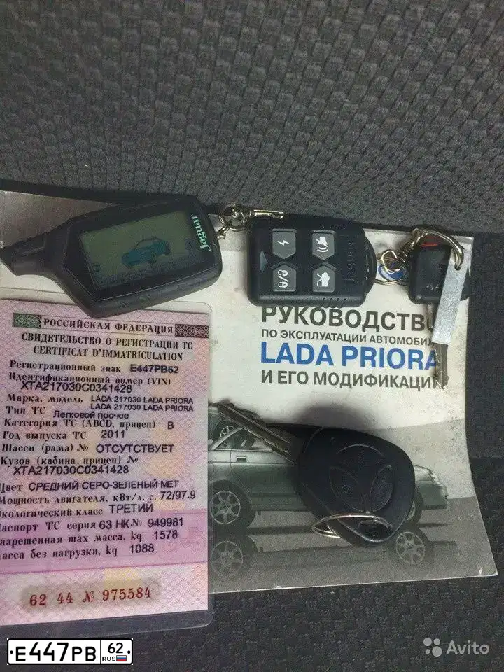 Фото автомобиля LADA 2170 PRIORA, 2011 — госномер Е447РВ62. Цвет: СРЕДНИЙ СЕРО-ЗЕЛЕНЫЙ МЕТ