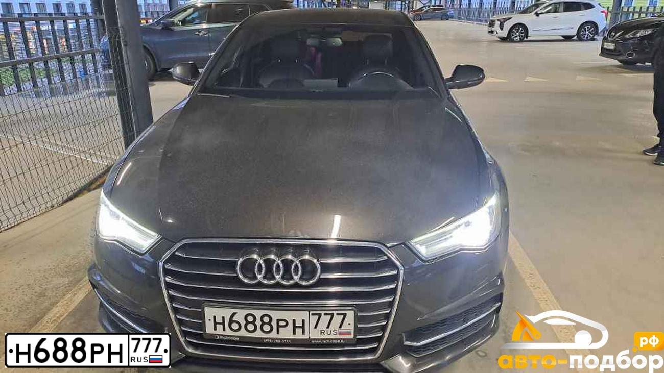 Фото автомобиля AUDI A6, 2015 — госномер М497УВ69. Цвет: ЧЕРНЫЙ