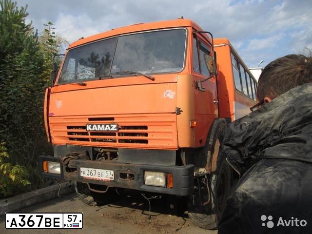 Фото автомобиля NEFAZ 4208 /KAMAZ 4310 6X6/, 2007 — госномер А367ВЕ57. Цвет: ОРАНЖЕВЫЙ