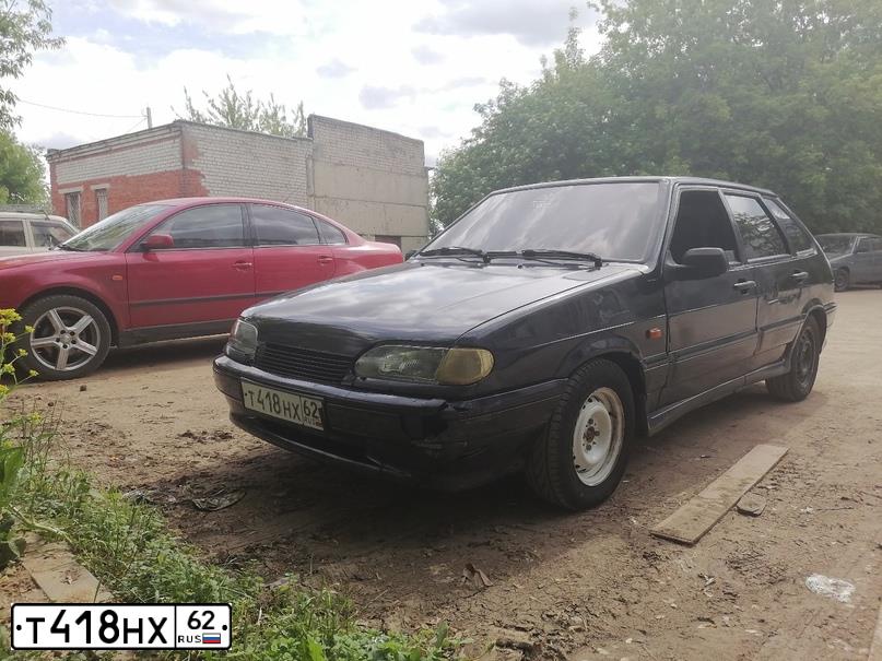 Фото автомобиля LADA 2114 SAMARA, 2005 — госномер Р099ТЕ62. Цвет: ГРАФИТОВЫЙ МЕТАЛЛИК