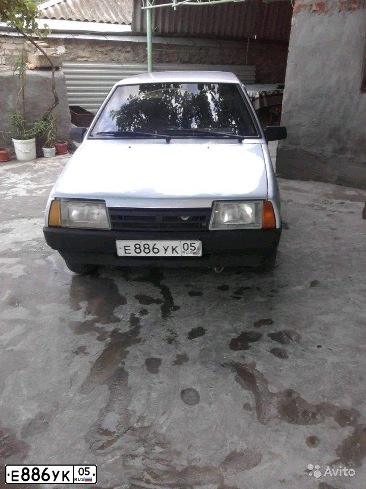 Фото автомобиля LADA 2109 SAMARA, 2001 — госномер Е886УК05. Цвет: СЕРЕБРИСТО-ГОЛУБОЙ
