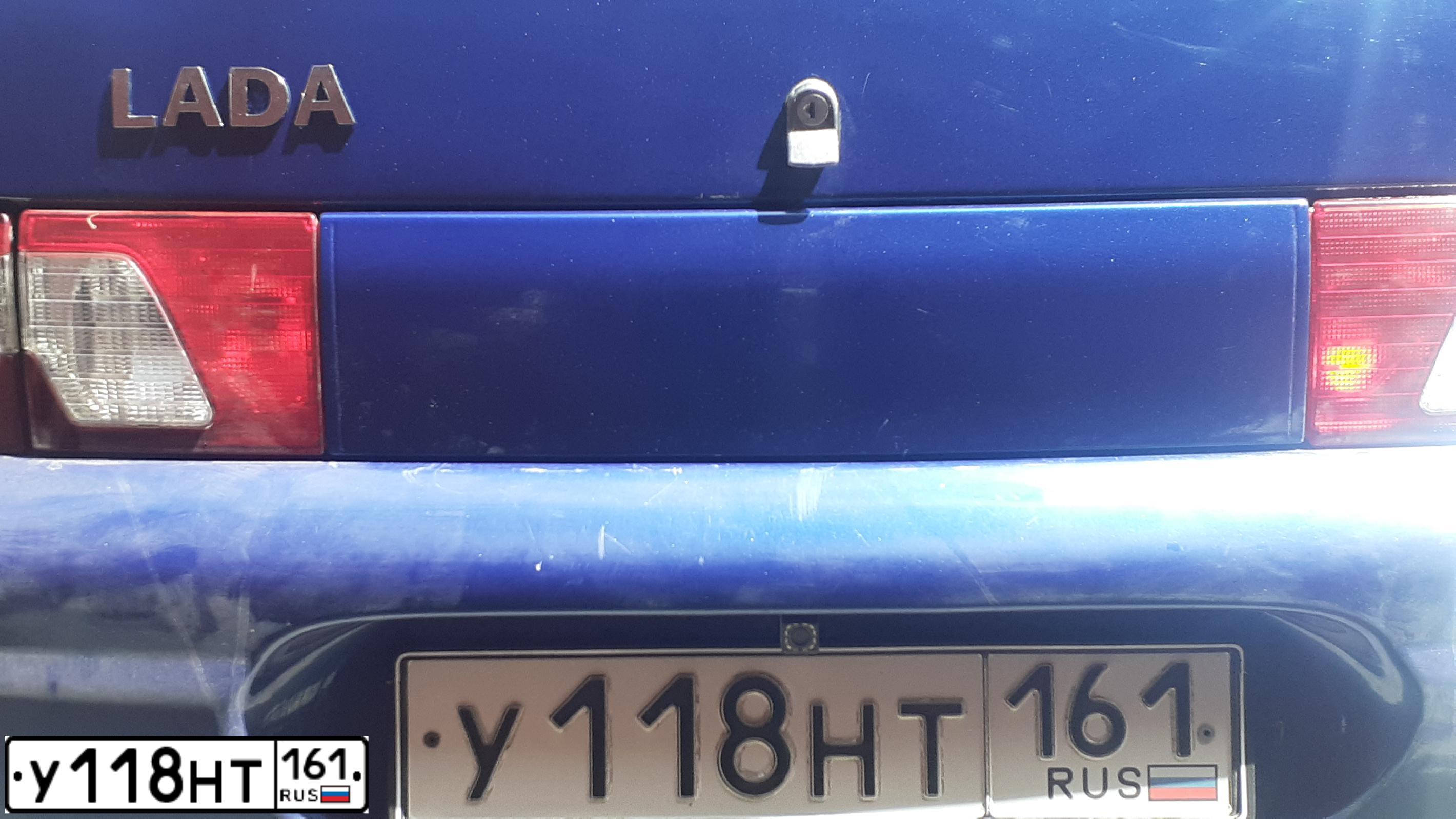 Фото автомобиля LADA 2110, 2000 — госномер У118НТ161. Цвет: СИНИЙ
