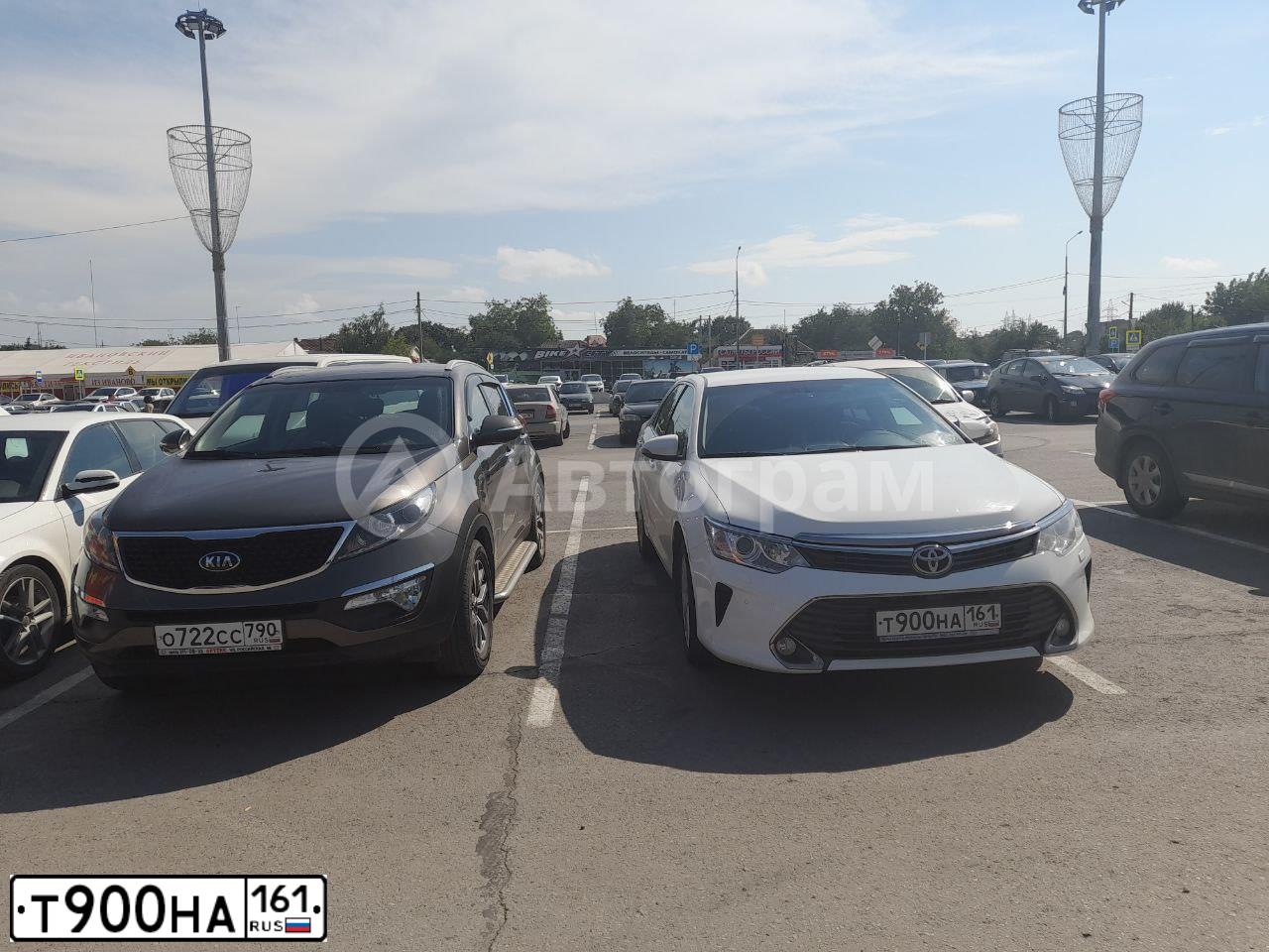 Фото автомобиля TOYOTA CAMRY, 2006 — госномер А094АА64. Цвет: СЕРЫЙ
