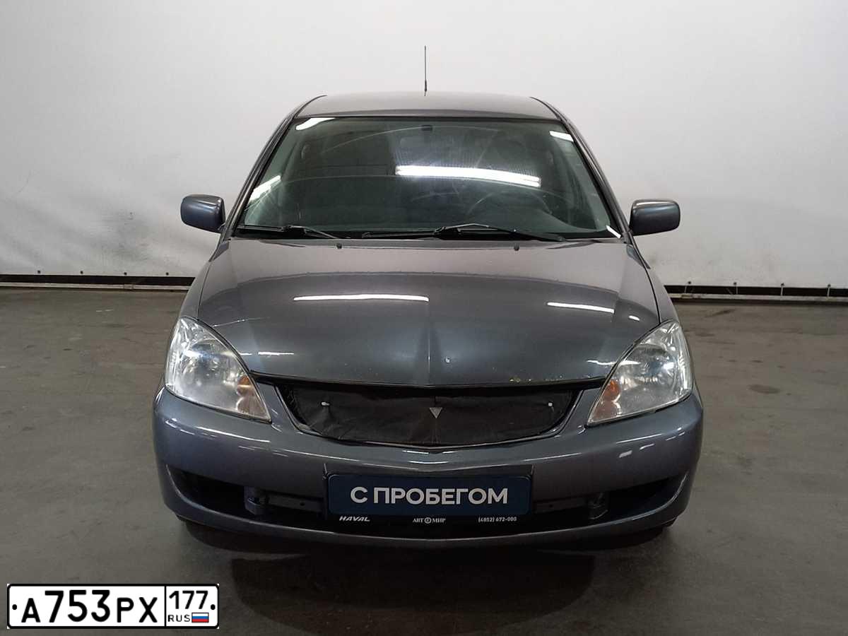 Фото автомобиля MITSUBISHI LANCER, 2007 — госномер Х323НО37. Цвет: СЕРЫЙ
