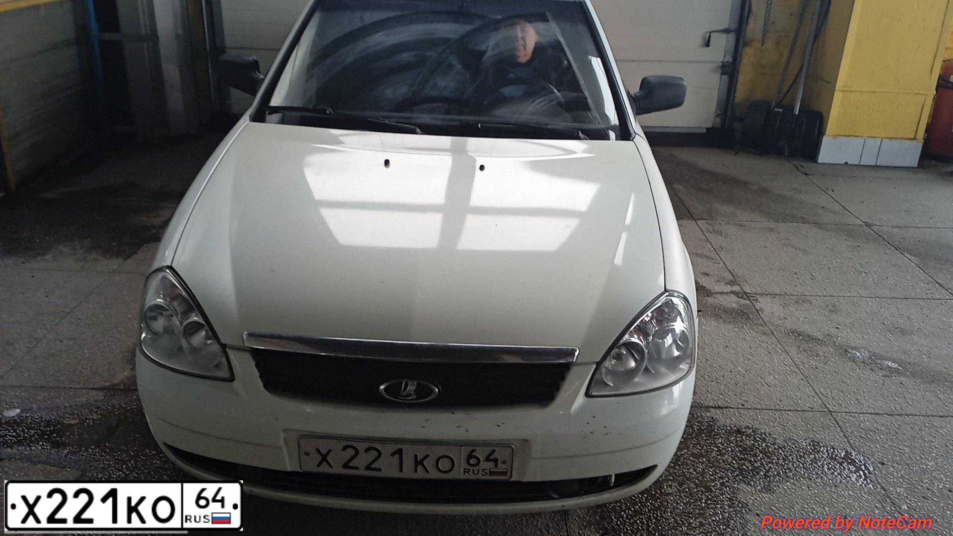 Фото автомобиля LADA 2170 PRIORA, 2009 — госномер К834СВ21. Цвет: СИНЕ-ЧЕРНЫЙ