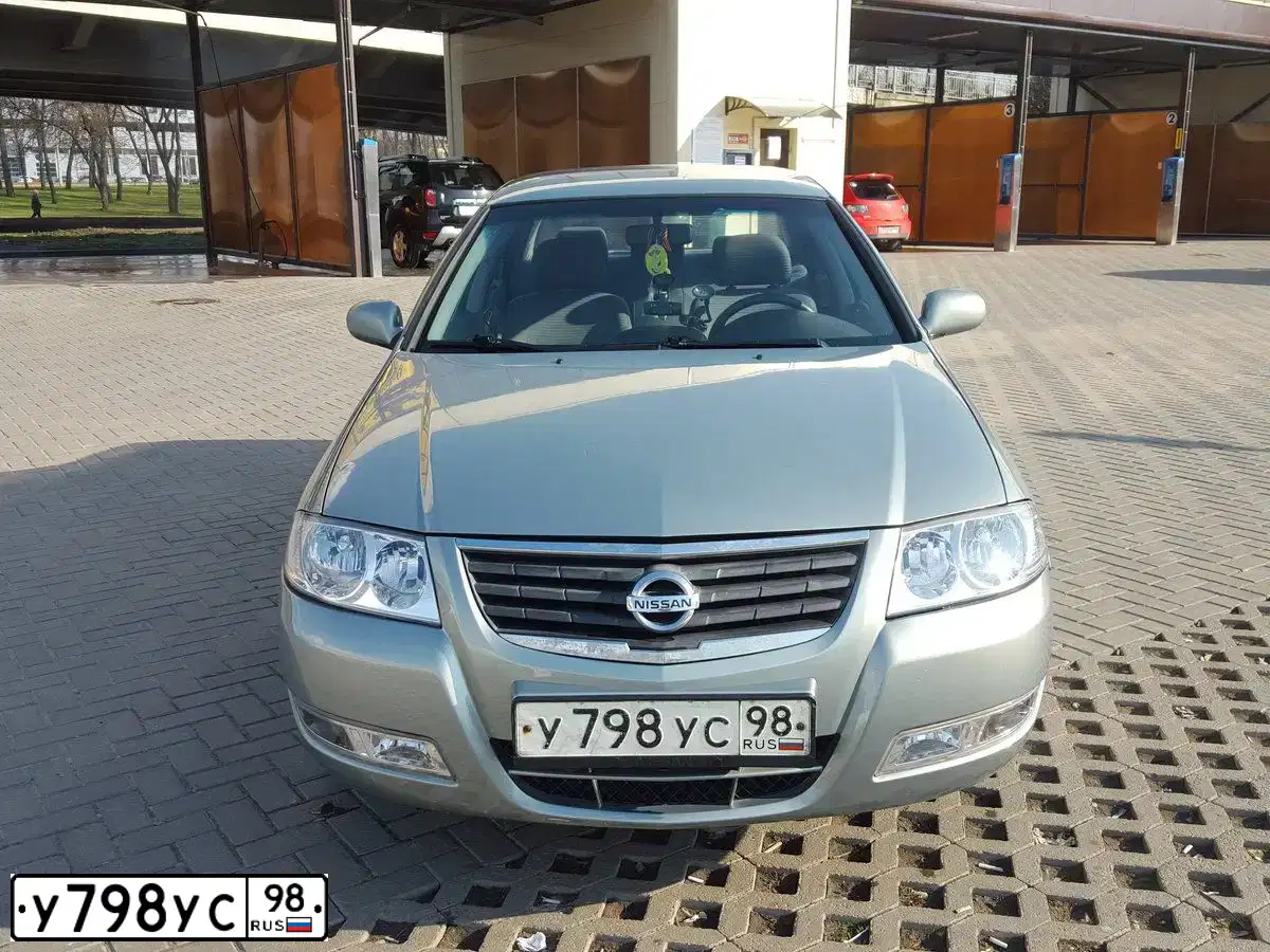 Фото автомобиля NISSAN ALMERA, 2006 — госномер О511ЕР76. Цвет: СЕРО-ЗЕЛЕНЫЙ