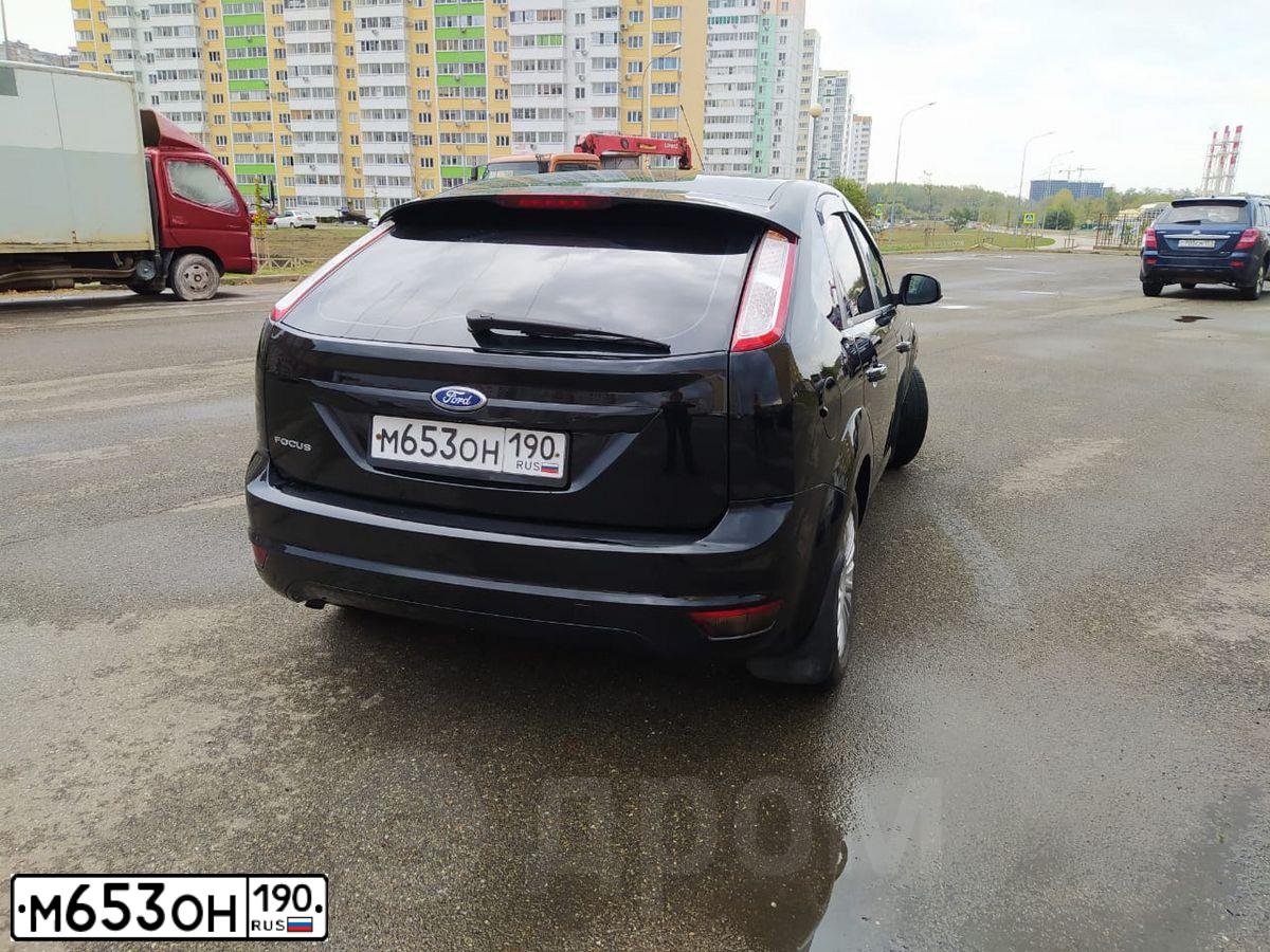 Фото автомобиля FORD FOCUS, 2011 — госномер Т451КО193. Цвет: ЧЕРНЫЙ