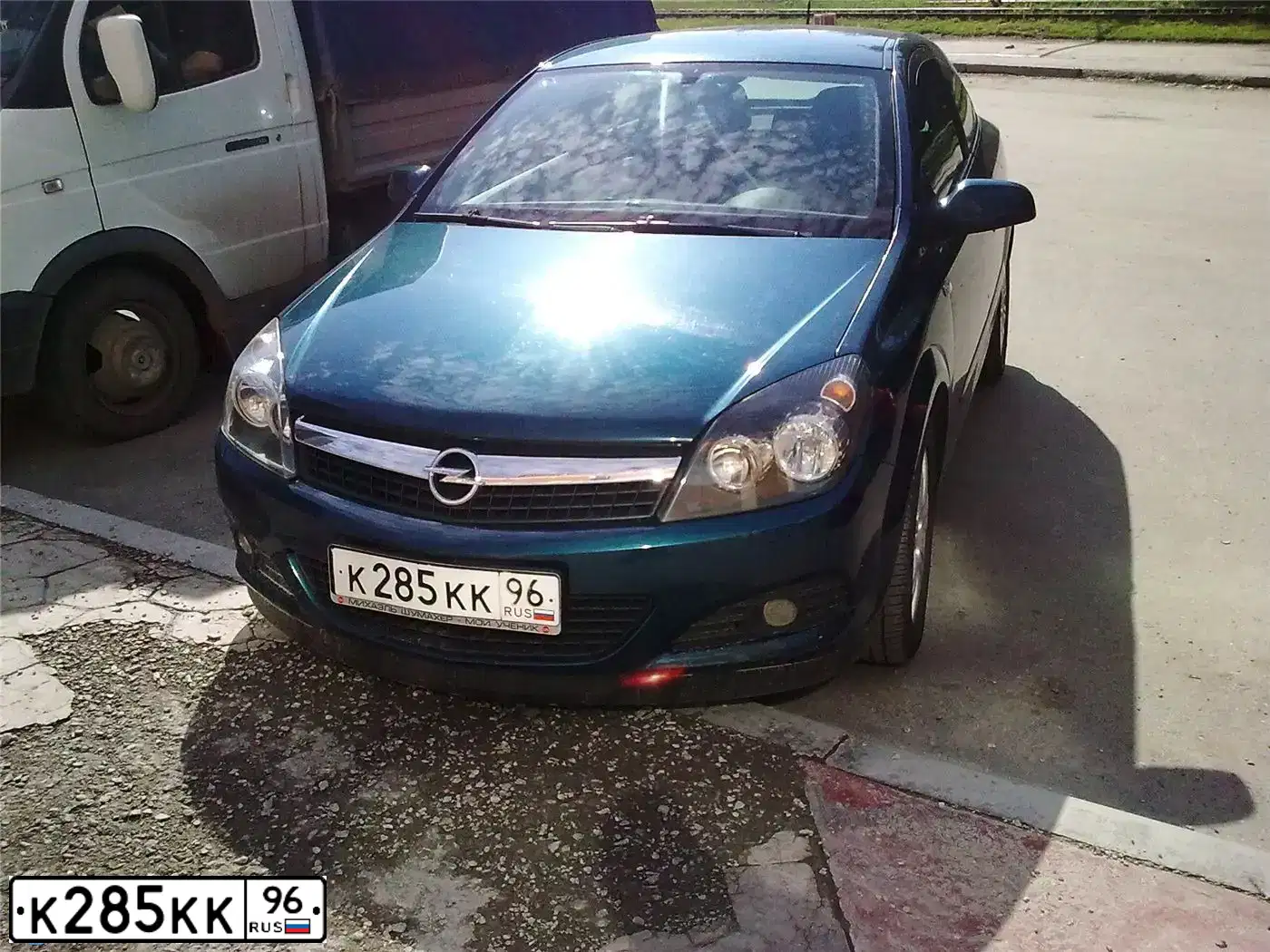 Фото автомобиля HONDA CIVIC, 2008 — госномер К286КК96. Цвет: ЧЕРНЫЙ