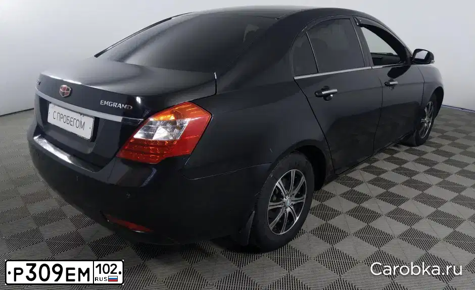 Фото автомобиля GEELY EMGRAND, 2013 — госномер А631ВУ156. Цвет: ЧЕРНЫЙ