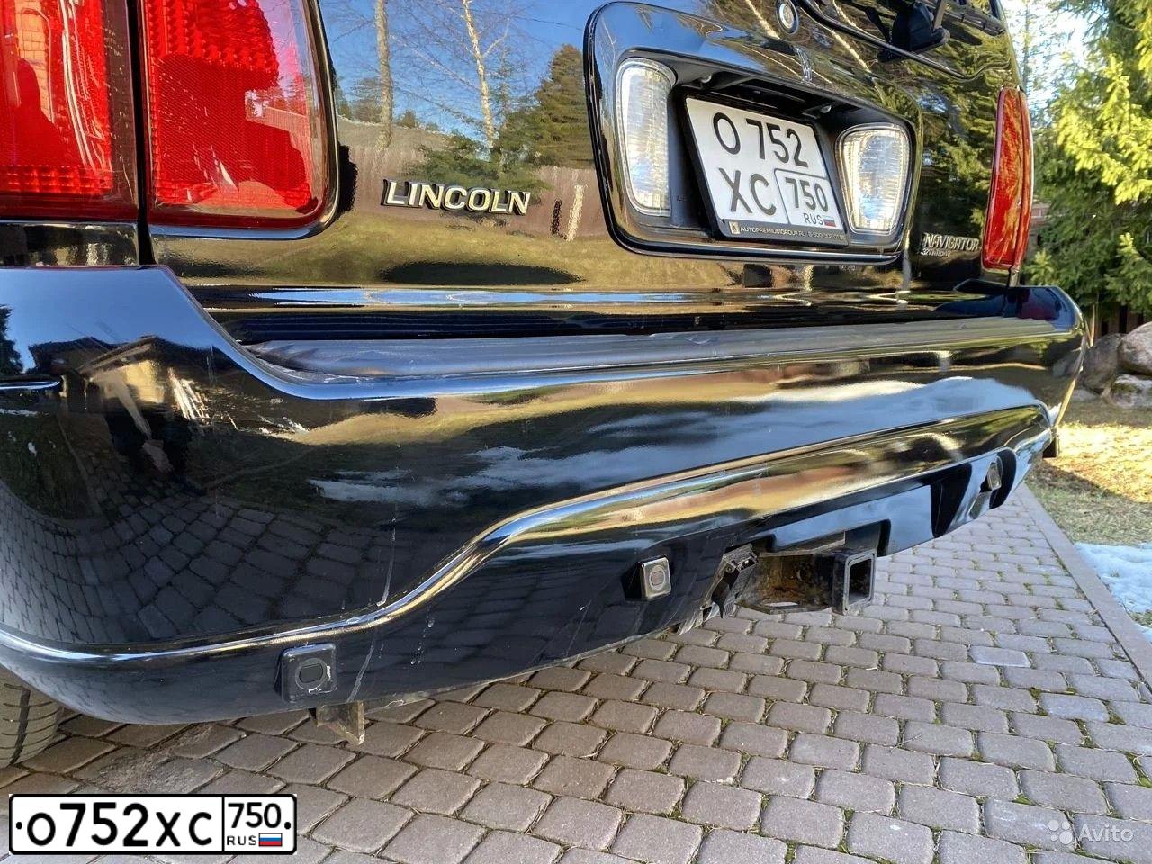 Фото автомобиля LINCOLN NAVIGATOR, 2002 — госномер Р721АН68. Цвет: ЧЕРНЫЙ