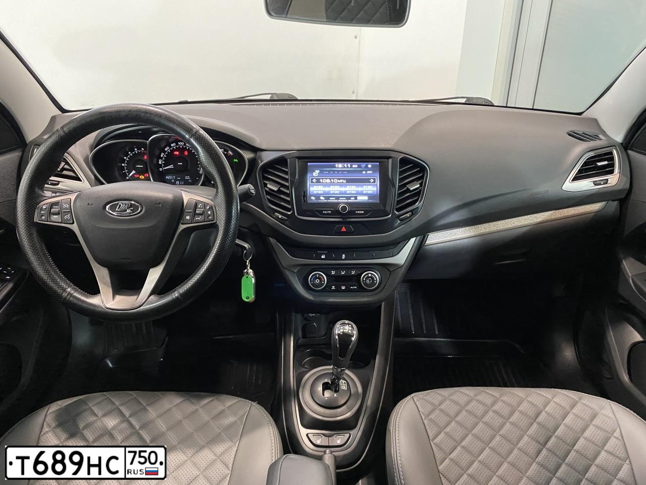 Фото автомобиля LADA VESTA, 2016 — госномер Т991КО136. Цвет: СЕРО-ГОЛУБОЙ