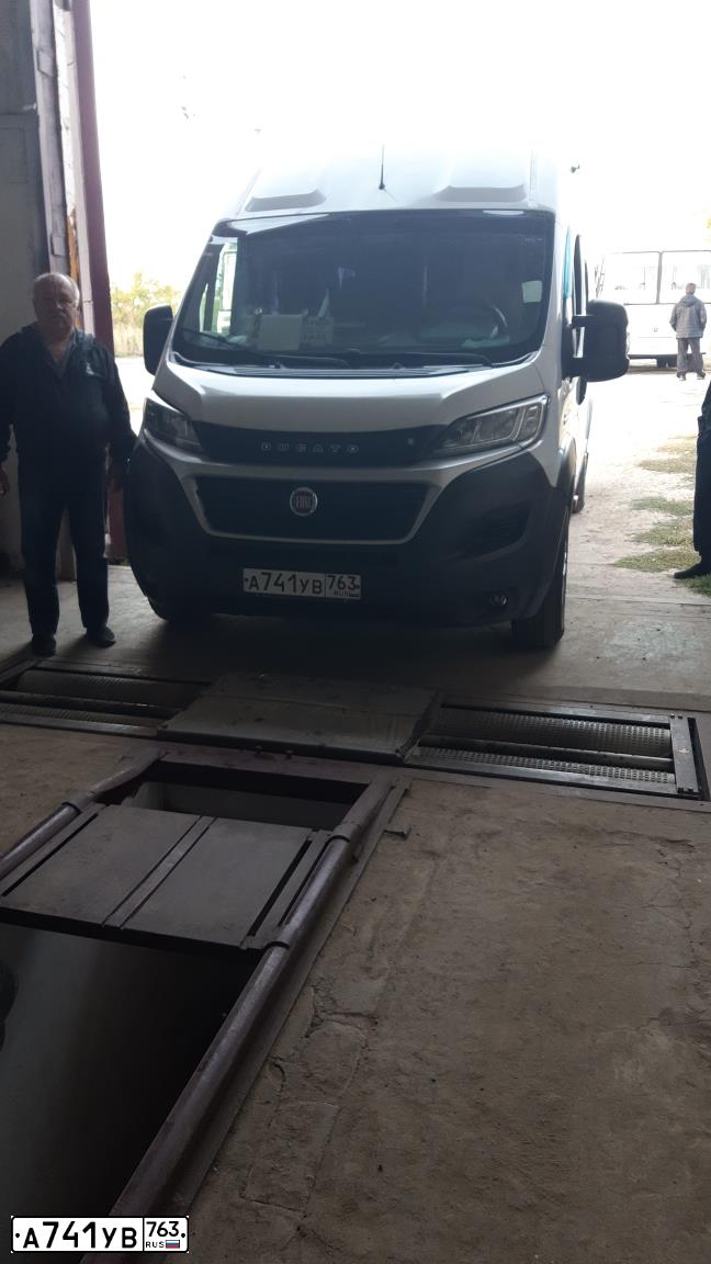 Фото автомобиля FIAT DUCATO, 2014 — госномер А741УВ763. Цвет: Белый