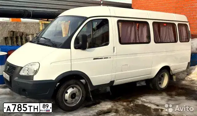 Фото автомобиля GAZ 3221 EL, 2012 — госномер Р390НВ05. Цвет: Белый