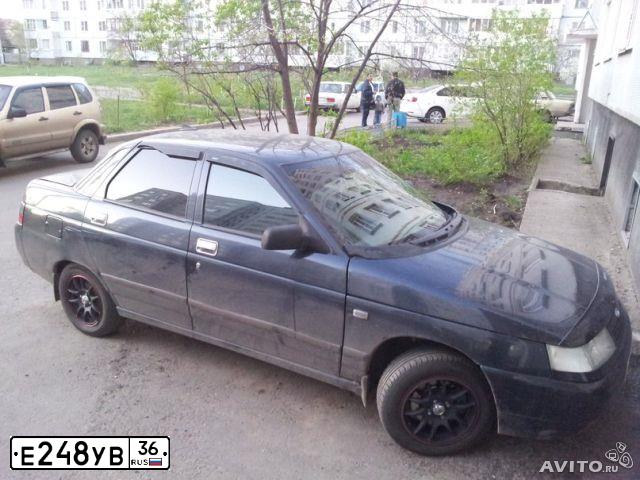 Фото автомобиля LADA 2110, 2007 — госномер К633КК190. Цвет: ЧЕРНЫЙ