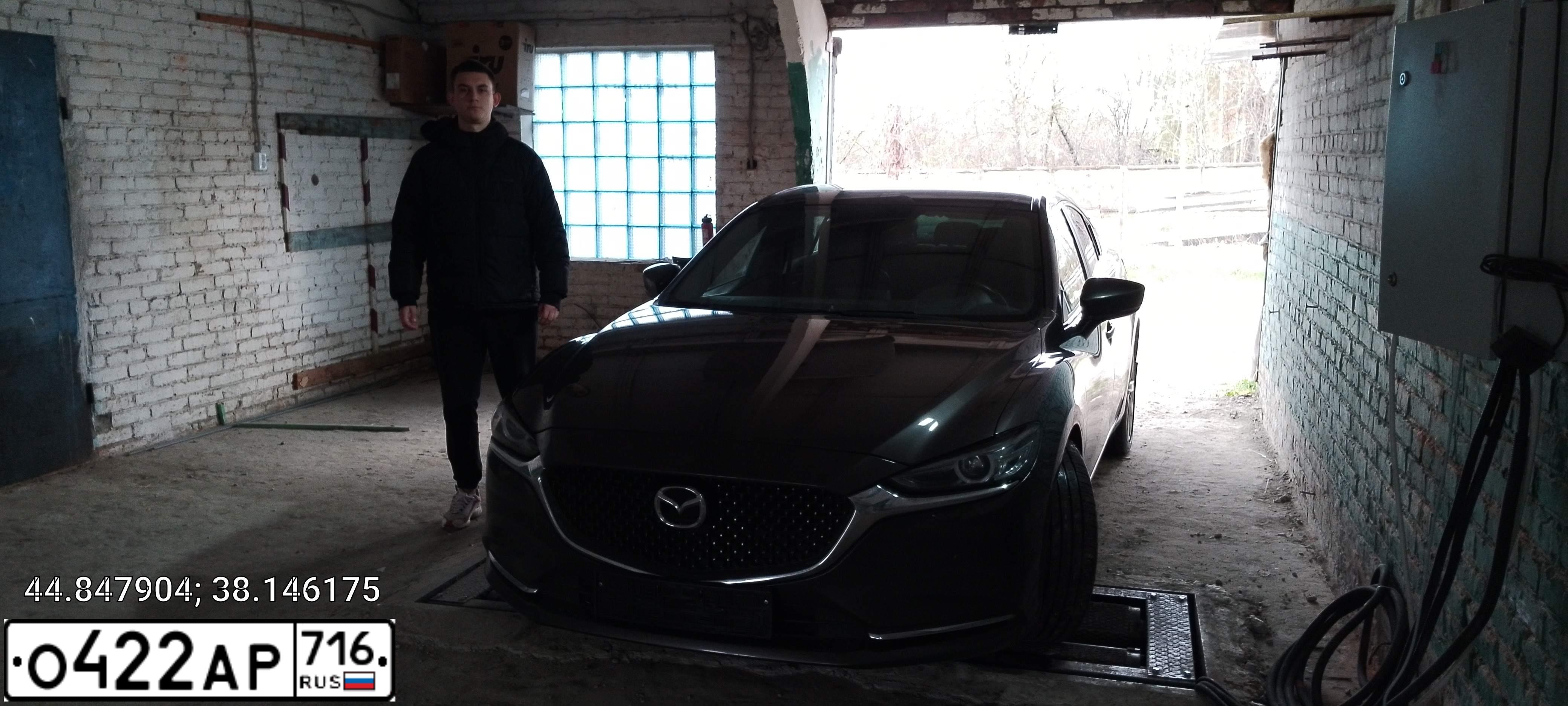Фото автомобиля MAZDA 6, 2019 — госномер О318ТН193