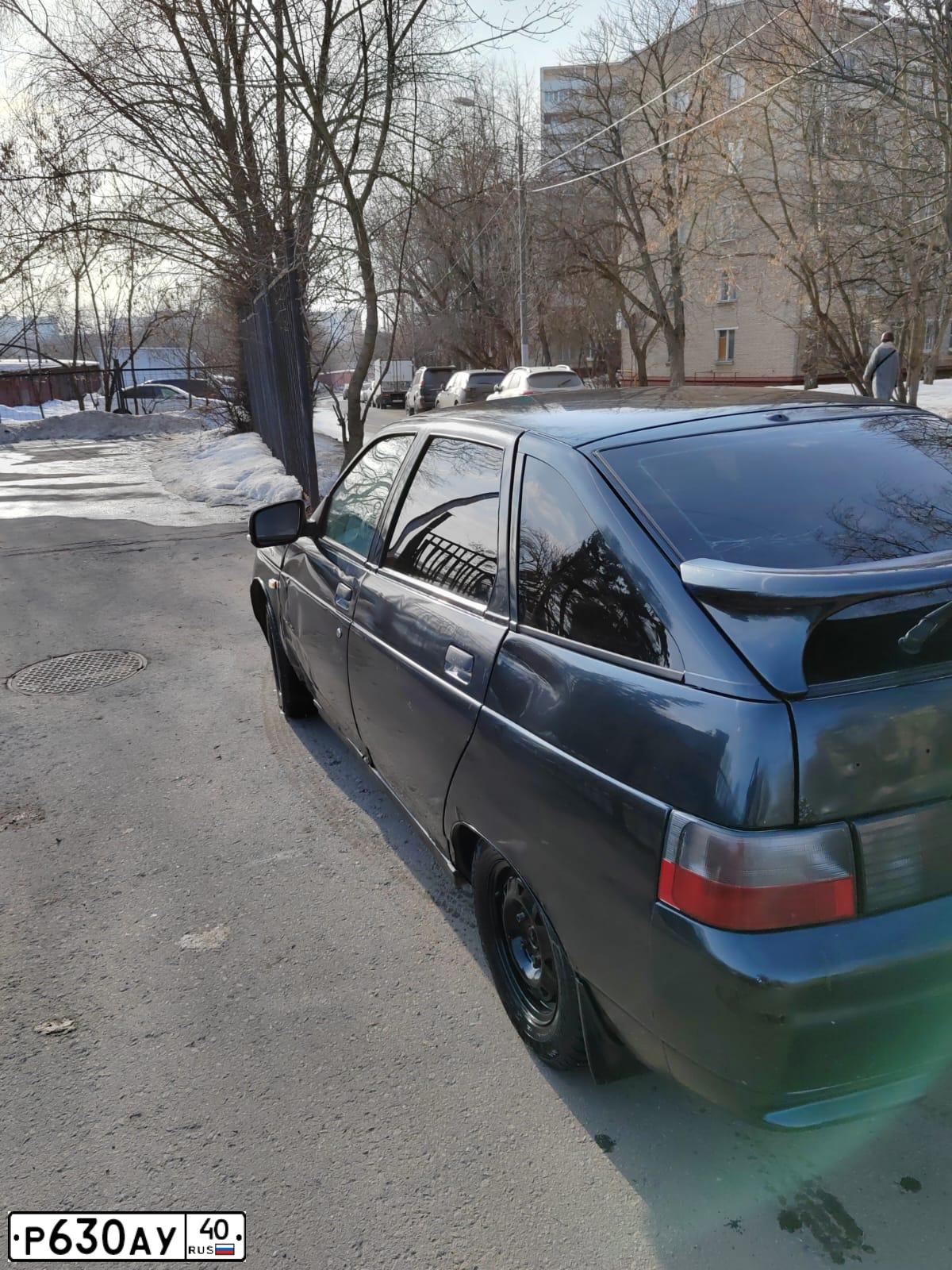 Фото автомобиля LADA 2121 NIVA, 2001 — госномер Р650АУ40. Цвет: сине-зеленый