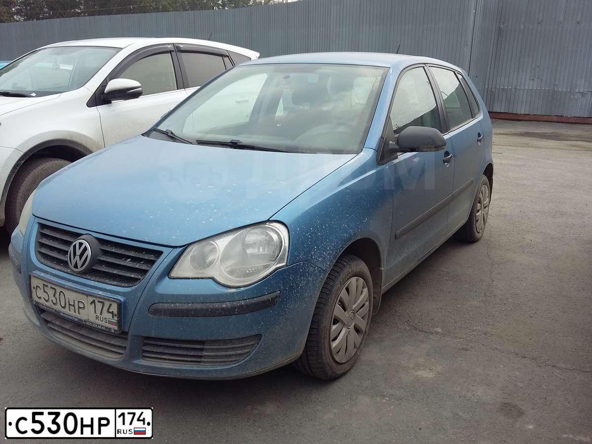 Фото автомобиля VOLKSWAGEN POLO, 2008 — госномер С530НР174. Цвет: синий