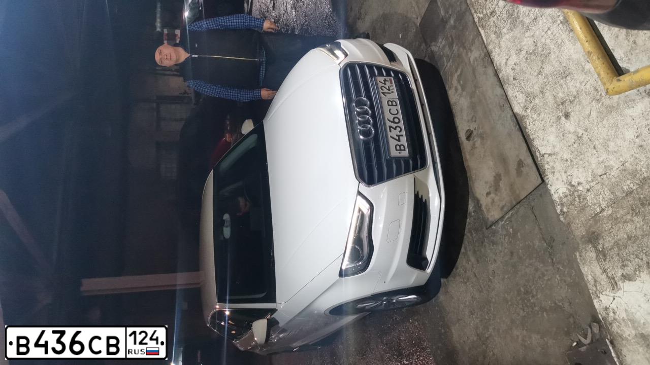 Фото автомобиля AUDI A3, 2014 — госномер С147МС40. Цвет: Белый