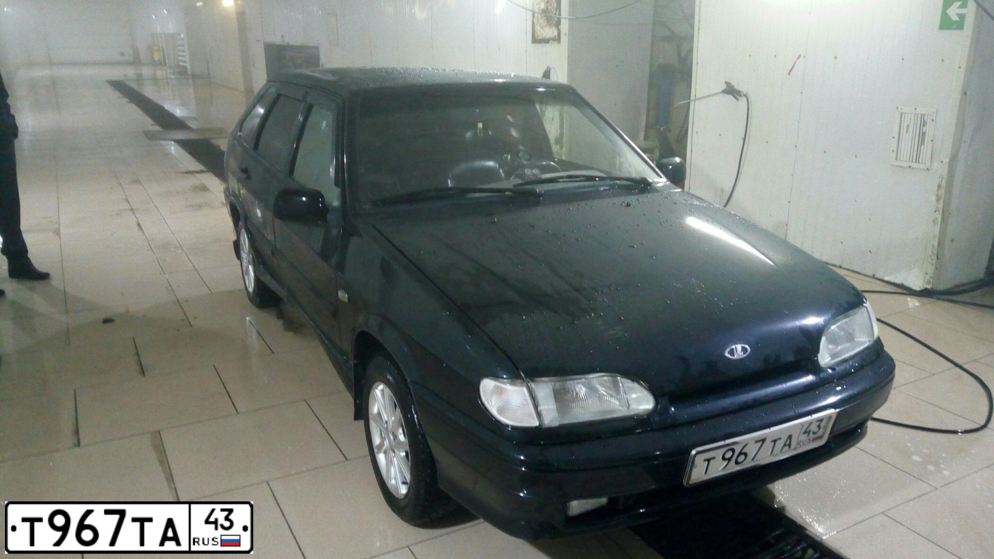 Фото автомобиля LADA 2114 SAMARA, 2008 — госномер Х736НТ43. Цвет: ГРАФИТОВЫЙ МЕТАЛЛИК
