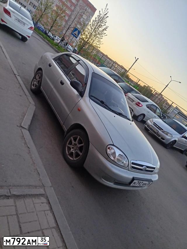 Фото автомобиля ZAZ CHANCE, 2010 — госномер Н984ТМ35. Цвет: СЕРЕБРИСТЫЙ