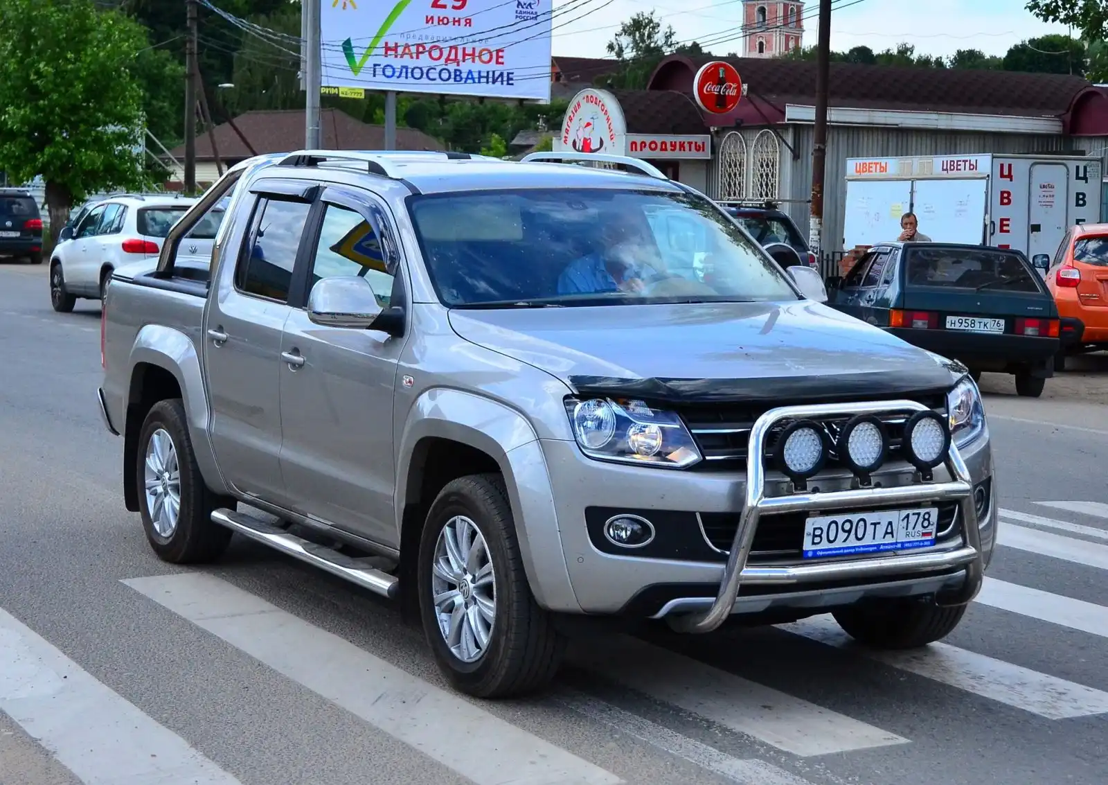 Фото автомобиля LADA 2109 SAMARA, 2001 — госномер А776КМ977. Цвет: ЗЕЛЕНЫЙ