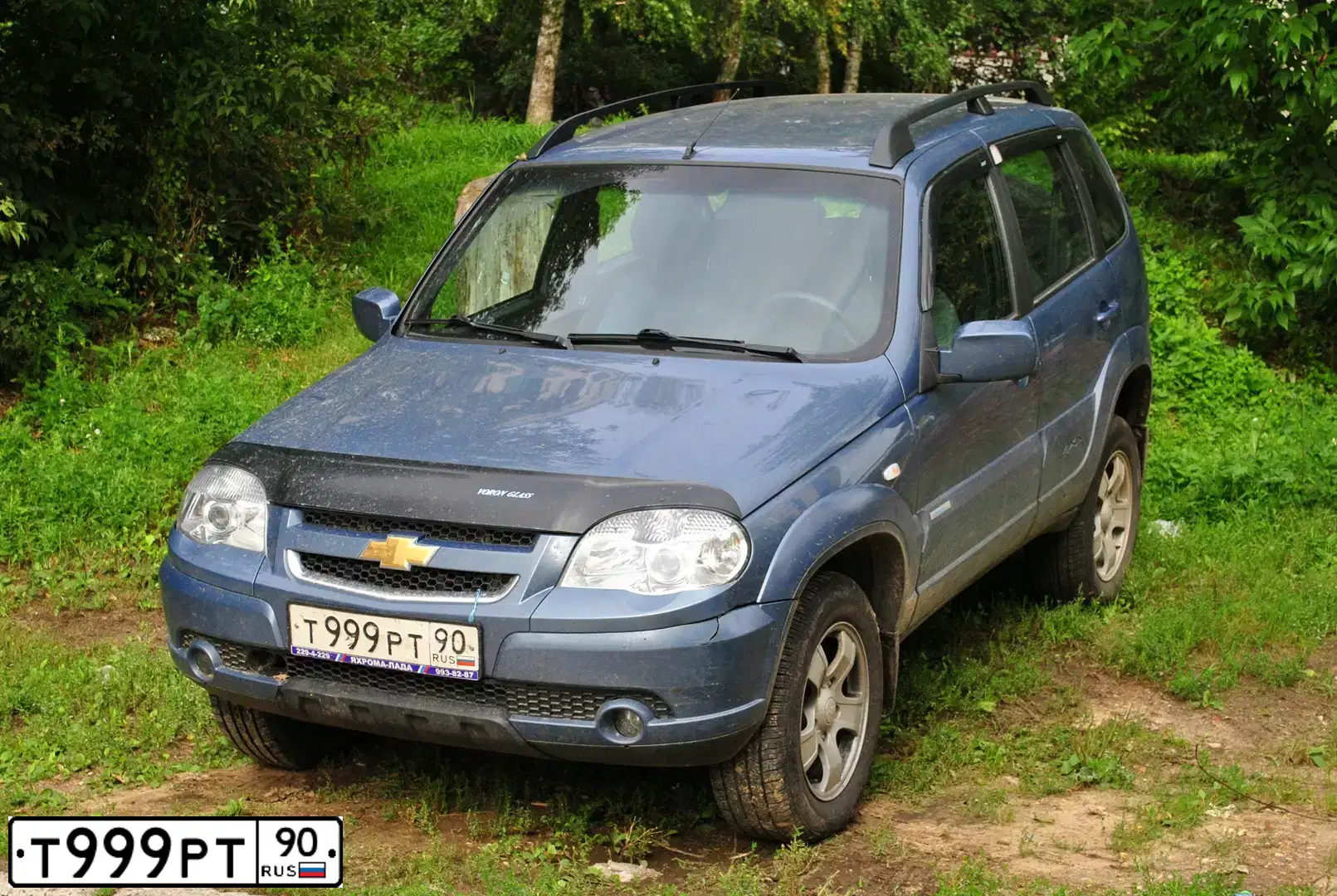 Фото автомобиля CHEVROLET NIVA, 2011 — госномер О765РО71. Цвет: СЕРО-ГОЛУБОЙ МЕТАЛЛИК